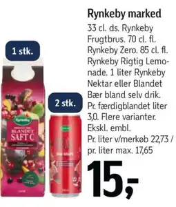 Føtex Rynkeby marked tilbud