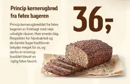 Føtex Princip kernerugbrød fra føtex bageren tilbud