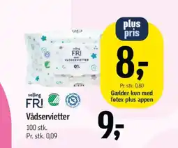 Føtex Vådservietter tilbud