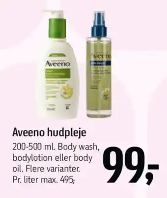 Føtex Aveeno hudpleje tilbud