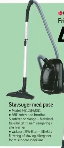 Føtex Støvsuger med pose tilbud