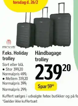 Føtex F.eks. Holiday trolley tilbud