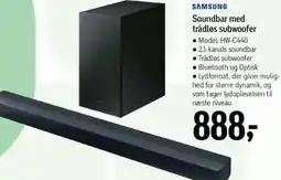 Føtex SAMSUNG Soundbar med trådløs subwoofer tilbud