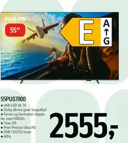 Føtex PHILIPS 55PUS7000 tilbud