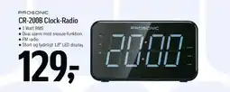 Føtex PROSONIC CR-200B Clock-Radio tilbud