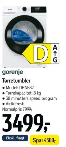 Føtex Gorenje Tørretumbler tilbud