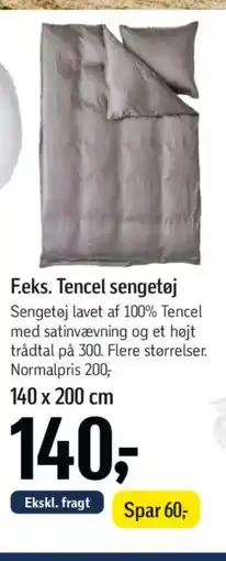 Føtex F.eks. Tencel sengetøj tilbud