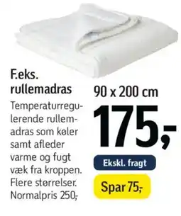 Føtex F.eks. rullemadras tilbud