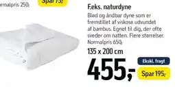 Føtex F.eks. naturdyne tilbud