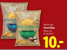 Lidl SNACK DAY Grovchips tilbud