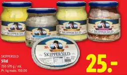 Lidl SKIPPERSILD Sild tilbud