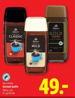 Lidl BALLAROM Instant kaffe tilbud