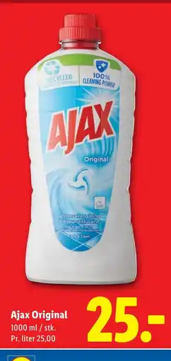 Lidl Ajax Original tilbud