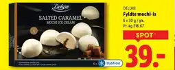 Lidl DELUXE Fyldte mochi-is tilbud