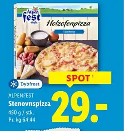 Lidl ALPENFEST Holzofenpizza tilbud