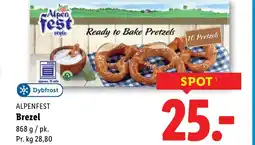 Lidl ALPENFEST Brezel tilbud