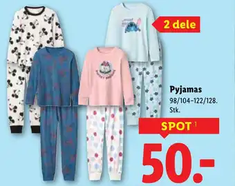 Lidl Pyjamas tilbud