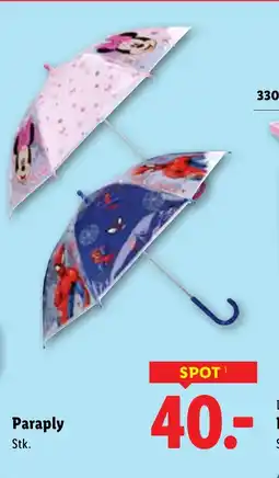 Lidl Paraply tilbud