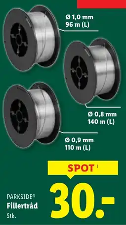 Lidl PARKSIDE® Fillertråd tilbud