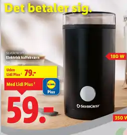 Lidl SILVERCREST® Elektrisk kaffekværn tilbud