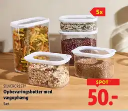 Lidl SILVERCREST® Opbevaringsbøtter med vægophæng tilbud