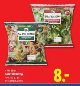 Lidl CHEF SELECT Salatblanding tilbud