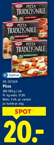 Lidl DR. OETKER Pizza tilbud