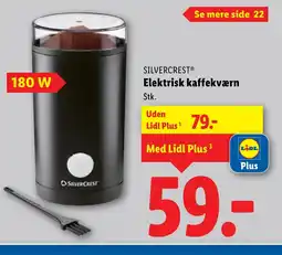 Lidl SILVERCREST® Elektrisk kaffekværn tilbud