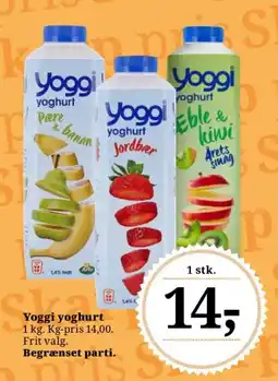 Dagli'Brugsen Yoggi yoghurt tilbud