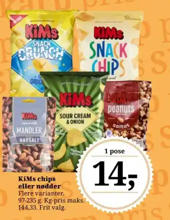 KiMs chips eller nødder
