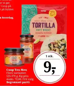 Dagli'Brugsen Coop Tex Mex tilbud