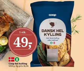 Coop hel kylling