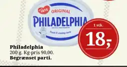 Dagli'Brugsen Philadelphia tilbud