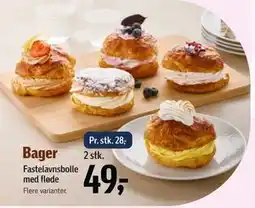 Føtex Fastelavnsbolle med fløde tilbud