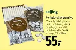 Føtex Fyrfads- eller kronelys tilbud