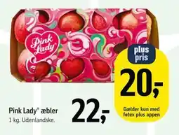 Føtex Pink Lady æbler tilbud