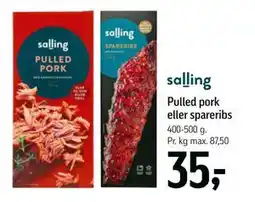 Føtex Pulled pork eller spareribs tilbud
