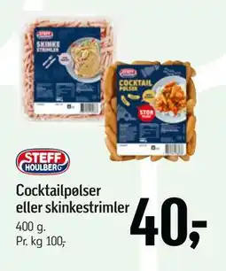 Føtex Cocktailpølser eller skinkestrimler tilbud