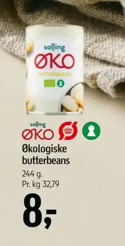 Føtex Økologiske butterbeans tilbud