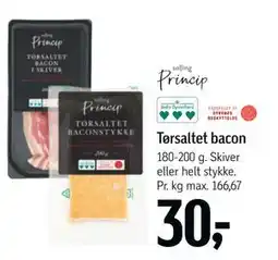 Føtex Tørsaltet bacon tilbud