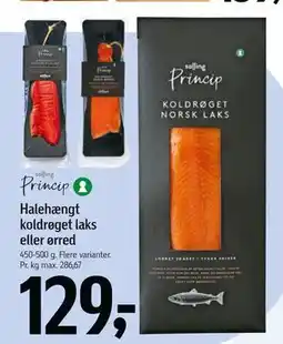 Føtex Halehængt koldrøget laks eller ørred tilbud