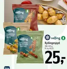Føtex Kyllingespyd tilbud