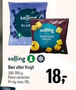 Føtex Bær eller frugt tilbud