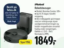 Føtex Robotstøvsuger tilbud