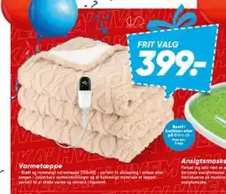 Bilka Varmetæppe tilbud
