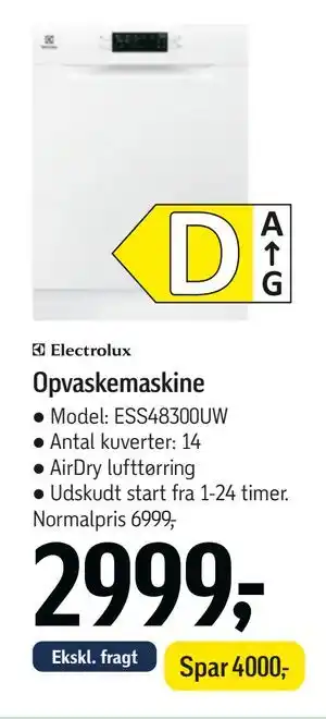Føtex Opvaskemaskine tilbud