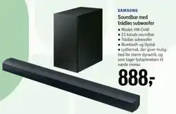 Føtex Soundbar med trådløs subwoofer tilbud