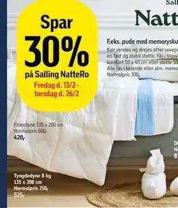 Føtex Tyngdedyne 8 kg tilbud