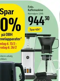 Føtex Kaffemaskine tilbud