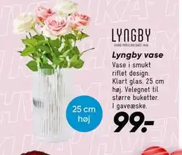 Bilka Lyngby vase tilbud